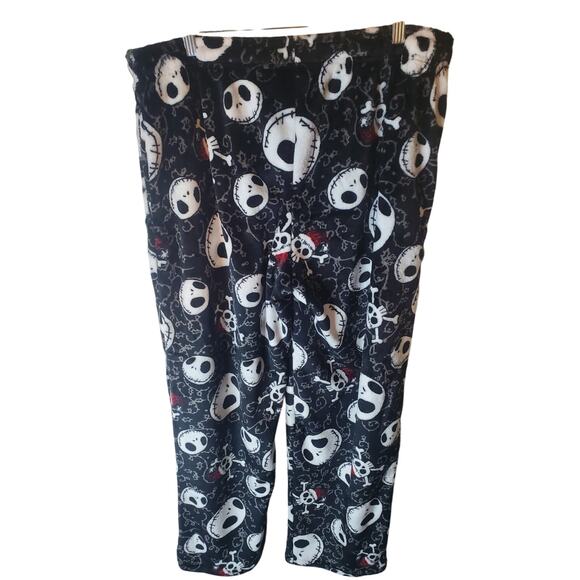 The Nightmare Before Christmas Fleece Pajama Lounge Pants, NWOT, Large - Picture 3 of 5